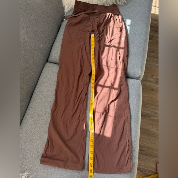 Lululemon Dance Studio Mid-Rise Pants Brown Size 2 - Picture 7 of 13